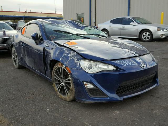 JF1ZNAA13D1707976 - 2013 TOYOTA SCION FR-S BLUE photo 1