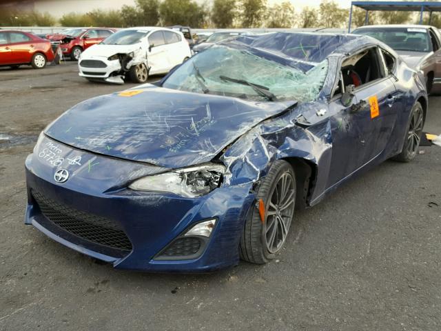JF1ZNAA13D1707976 - 2013 TOYOTA SCION FR-S 蓝色 照片 2