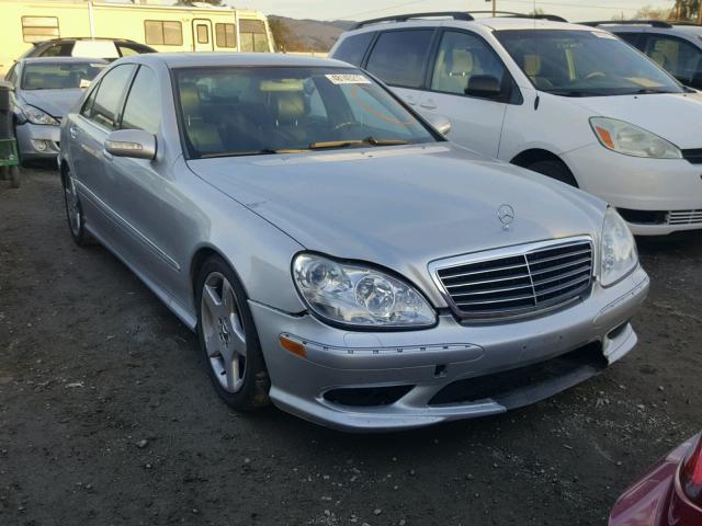 WDBNG83J53A376050 - 2003 MERCEDES-BENZ S 430 4MAT SILVER photo 1