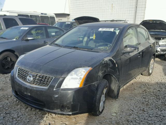 3N1AB61EX8L610601 - 2008 NISSAN SENTRA 2.0 BLACK photo 2