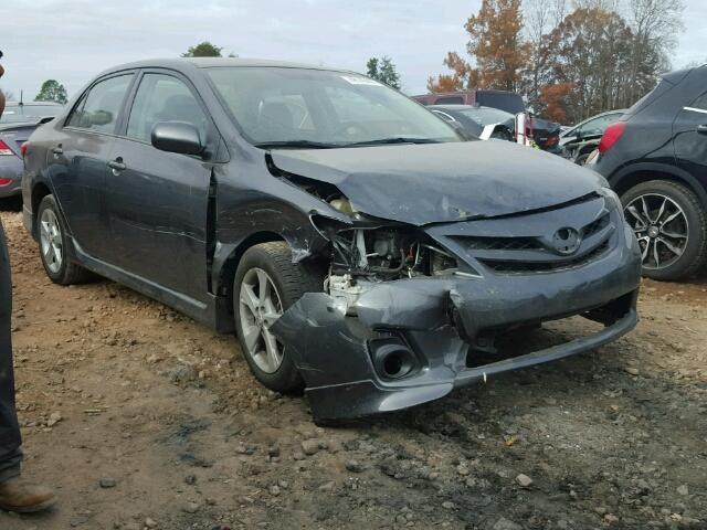 5YFBU4EE4CP015202 - 2012 TOYOTA COROLLA BA BLACK photo 1