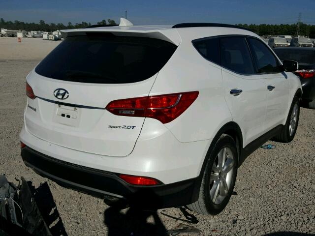 5XYZU3LA5DG022755 - 2013 HYUNDAI SANTA FE S WHITE photo 4