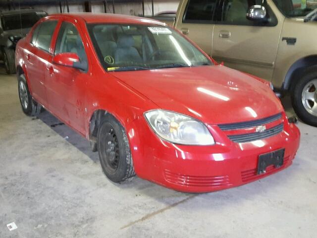 1G1AT58H897266933 - 2009 CHEVROLET COBALT LT RED photo 1