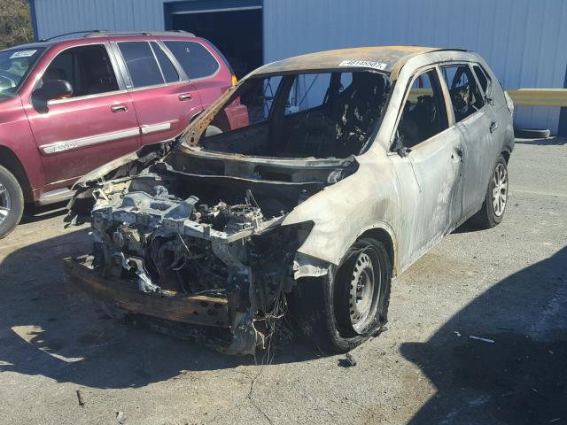 5N1AT2MNXHC736379 - 2017 NISSAN ROGUE SV BURN photo 2