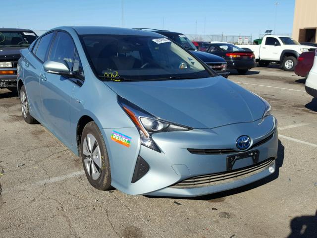 JTDKARFU8H3532532 - 2017 TOYOTA PRIUS 绿色 照片 1