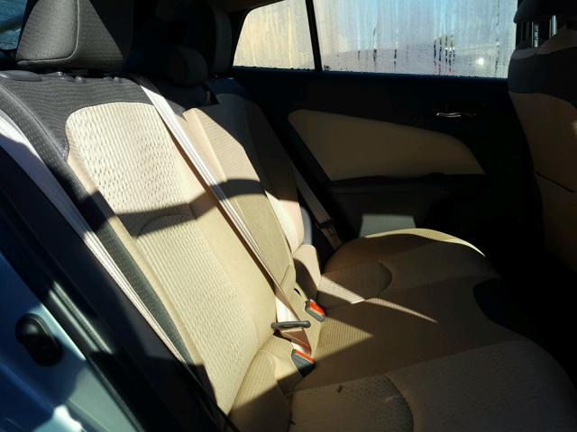 JTDKARFU8H3532532 - 2017 TOYOTA PRIUS 绿色 照片 6