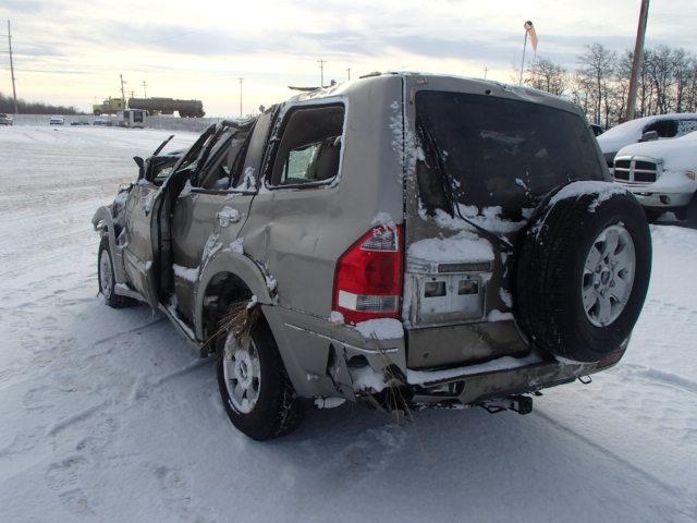 JA4NW51SX3J601748 - 2003 MITSUBISHI MONTERO LI GRAY photo 3