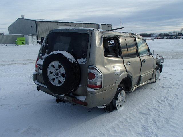 JA4NW51SX3J601748 - 2003 MITSUBISHI MONTERO LI GRAY photo 4