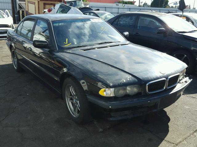 WBAGH83471DP29088 - 2001 BMW 740 IL BLACK photo 1