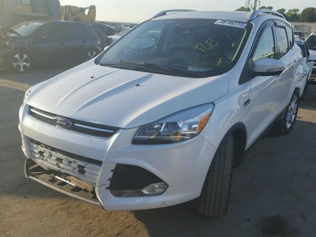 1FMCU0JX0FUA12269 - 2015 FORD ESCAPE TIT WHITE photo 2