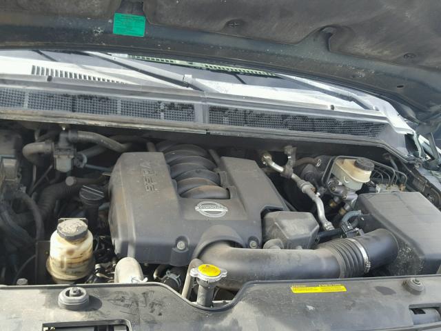 5N1AA08B65N700182 - 2005 NISSAN ARMADA BLUE photo 7