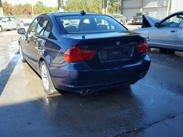 WBAPK5C56BF123067 - 2011 BMW 328 XI SUL BLUE photo 3