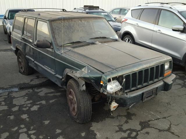 1J4FT68S2XL524294 - 1999 JEEP CHEROKEE S GREEN photo 1