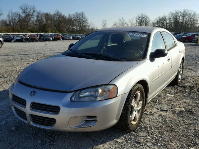 1B3EL46X42N299296 - 2002 DODGE STRATUS SE SILVER photo 2