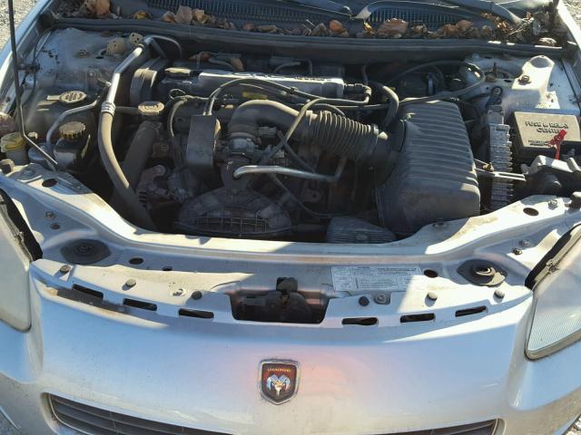 1B3EL46X42N299296 - 2002 DODGE STRATUS SE SILVER photo 7