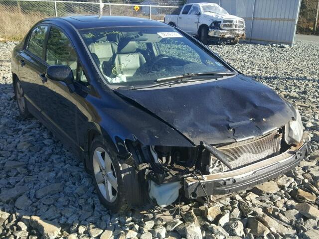 2HGFA15988H013396 - 2008 HONDA CIVIC EXL 黑色 照片 1