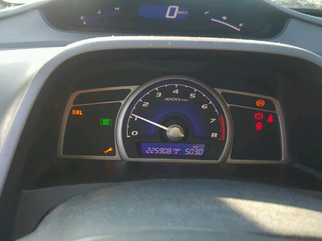 2HGFA15988H013396 - 2008 HONDA CIVIC EXL 黑色 照片 8