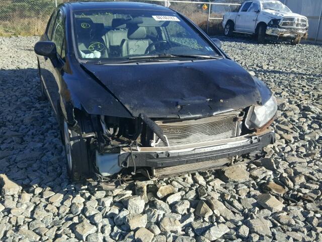 2HGFA15988H013396 - 2008 HONDA CIVIC EXL 黑色 照片 9
