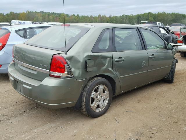 1G1ZU64834F184618 - 2004 CHEVROLET MALIBU MAX GREEN photo 4