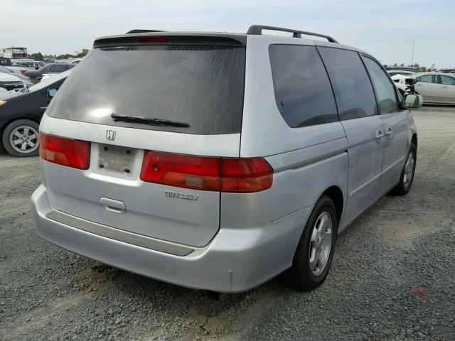 2HKRL18671H515403 - 2001 HONDA ODYSSEY EX SILVER photo 4