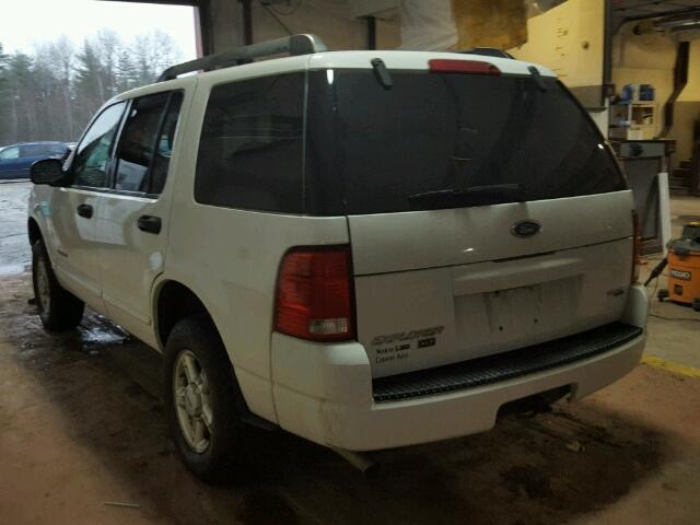 1FMZU73E15UA84336 - 2005 FORD EXPLORER X WHITE photo 3