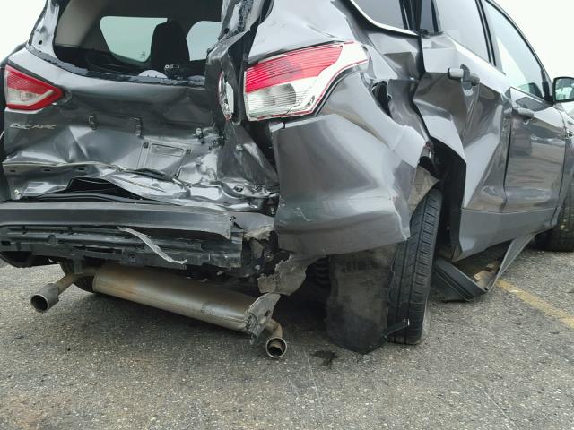 1FMCU0GX0DUB54710 - 2013 FORD ESCAPE SE GRAY photo 9