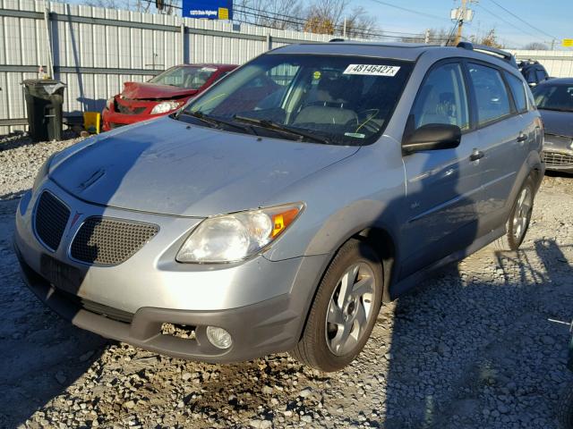 5Y2SL65807Z424477 - 2007 PONTIAC VIBE SILVER photo 2