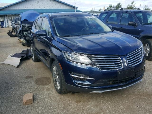 5LMCJ2A96FUJ03372 - 2015 LINCOLN MKC 蓝色 照片 1