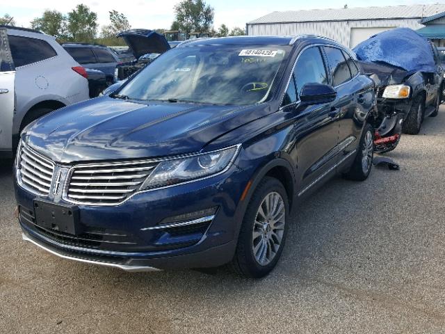 5LMCJ2A96FUJ03372 - 2015 LINCOLN MKC 蓝色 照片 2