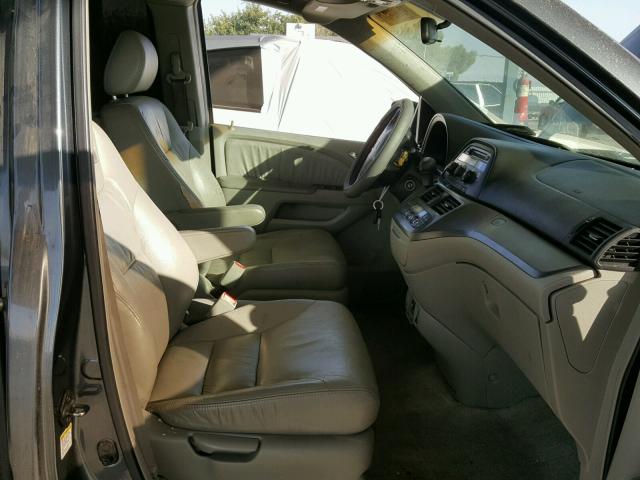 5FNRL38656B443859 - 2006 HONDA ODYSSEY EX CHARCOAL photo 5