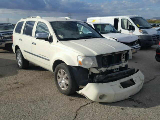 1A8HX58P59F710639 - 2009 CHRYSLER ASPEN LIMI WHITE photo 1