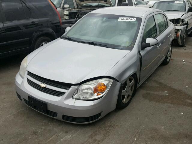 1G1AL55F677238760 - 2007 CHEVROLET COBALT LT GRAY photo 2