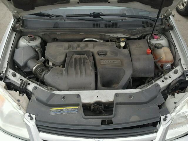 1G1AL55F677238760 - 2007 CHEVROLET COBALT LT GRAY photo 7