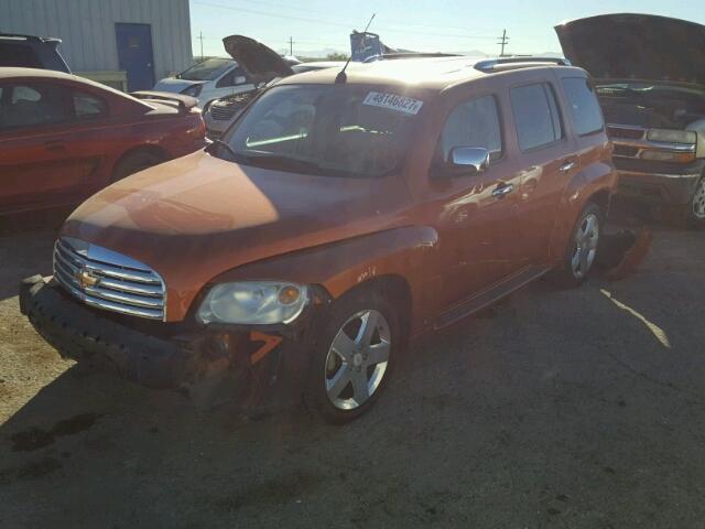 3GNDA33P28S529499 - 2008 CHEVROLET HHR LT ORANGE photo 2