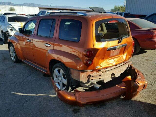 3GNDA33P28S529499 - 2008 CHEVROLET HHR LT ORANGE photo 3