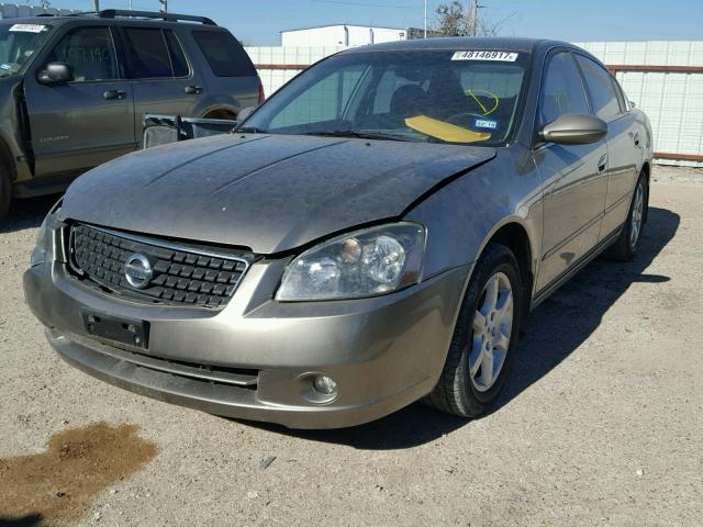 1N4AL11D66N375542 - 2006 NISSAN ALTIMA S BROWN photo 2