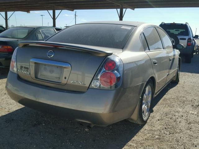 1N4AL11D66N375542 - 2006 NISSAN ALTIMA S BROWN photo 4