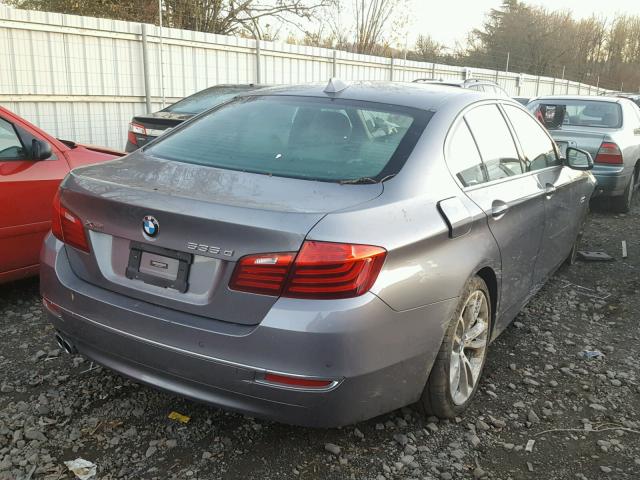 WBAFV3C50FD686947 - 2015 BMW 535 D GRAY photo 4