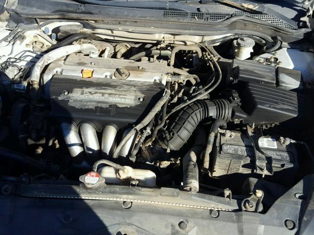 1HGCM56475A085219 - 2005 HONDA ACCORD LX WHITE photo 7