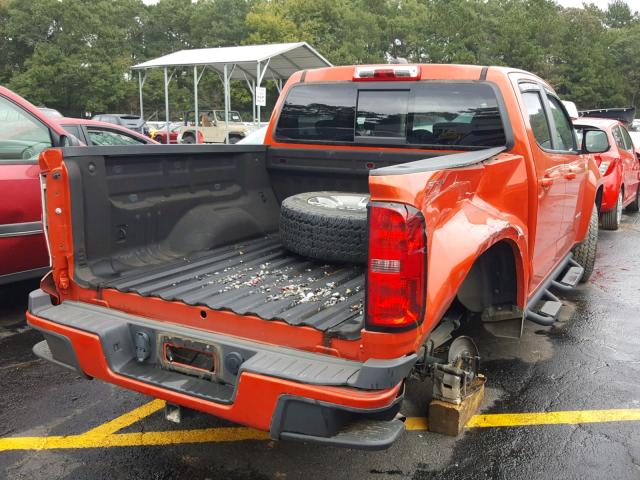 1GCGSDE36G1330796 - 2016 CHEVROLET COLORADO Z ORANGE photo 4