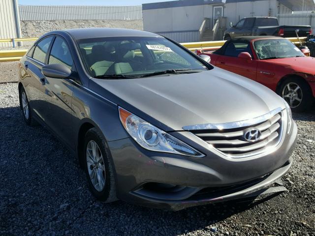 5NPEB4AC0CH441425 - 2012 HYUNDAI SONATA GLS GRAY photo 1