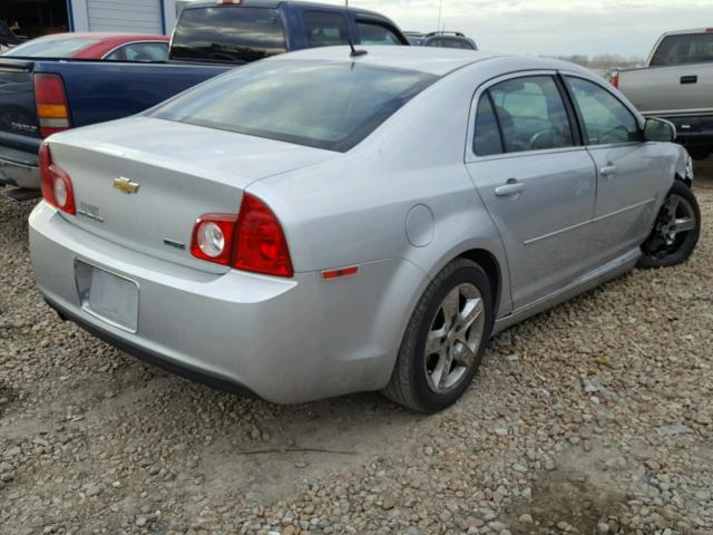 1G1ZC5E04AF319834 - 2010 CHEVROLET MALIBU 1LT ვერცხლისფერი ფოტო 4