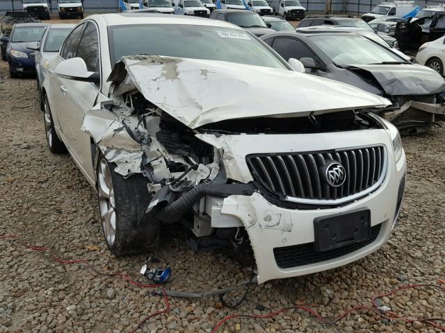 2G4GV5GVXC9206561 - 2012 BUICK REGAL GS WHITE photo 9