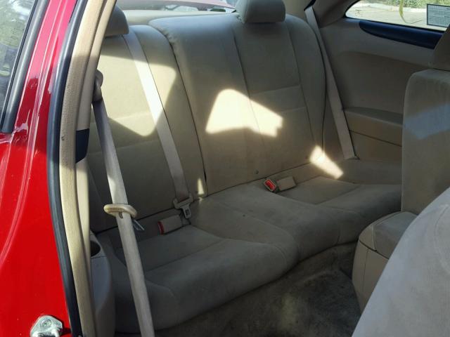 1HGCM72367A017442 - 2007 HONDA ACCORD LX RED photo 6