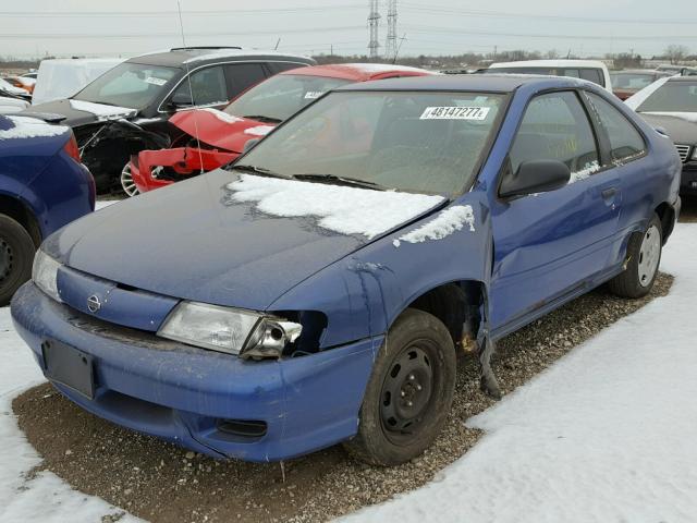 1N4AB42D3WC515142 - 1998 NISSAN 200SX BASE BLUE photo 2