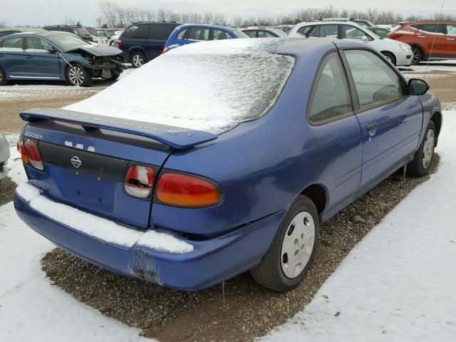 1N4AB42D3WC515142 - 1998 NISSAN 200SX BASE BLUE photo 4