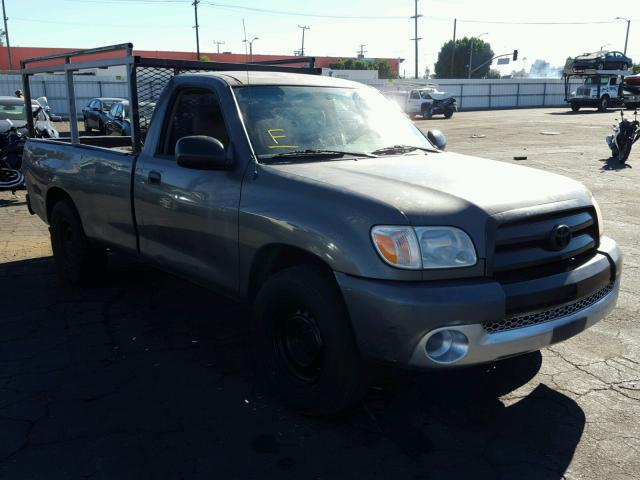 5TBJU32105S452978 - 2005 TOYOTA TUNDRA GRAY photo 1