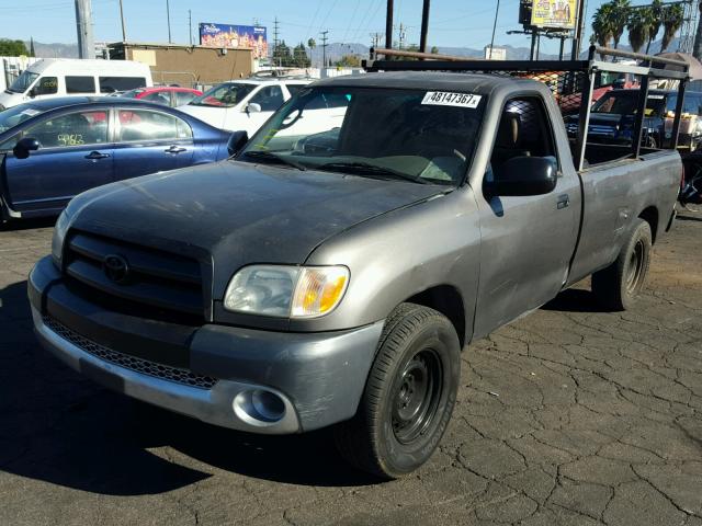 5TBJU32105S452978 - 2005 TOYOTA TUNDRA GRAY photo 2