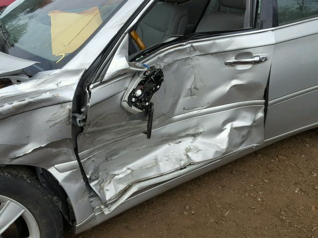 JTHBA30G255082777 - 2005 LEXUS ES 330 SILVER photo 10