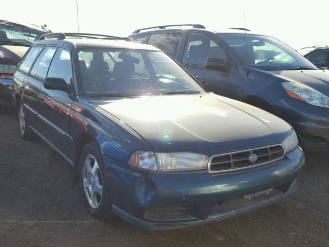 4S3BK4352X7308984 - 1999 SUBARU LEGACY L GREEN photo 1